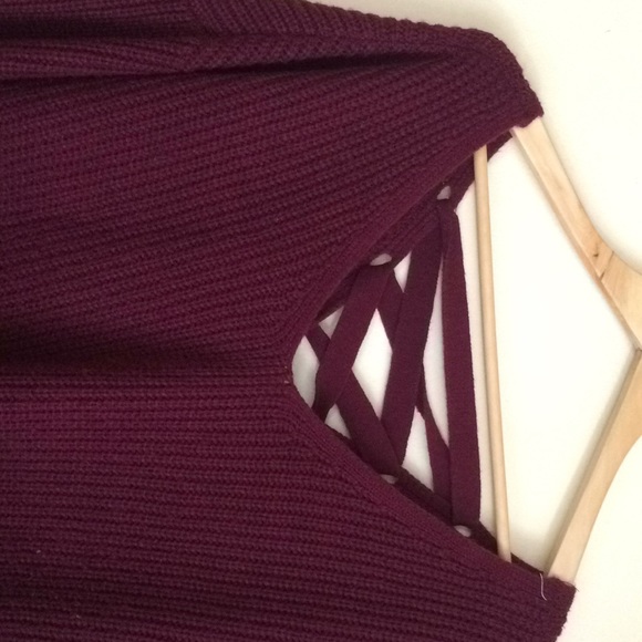 Rue burgundy sweater - Picture 3 of 3